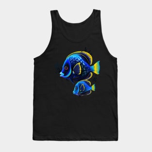 Blue Tang Fathers Day Tank Top